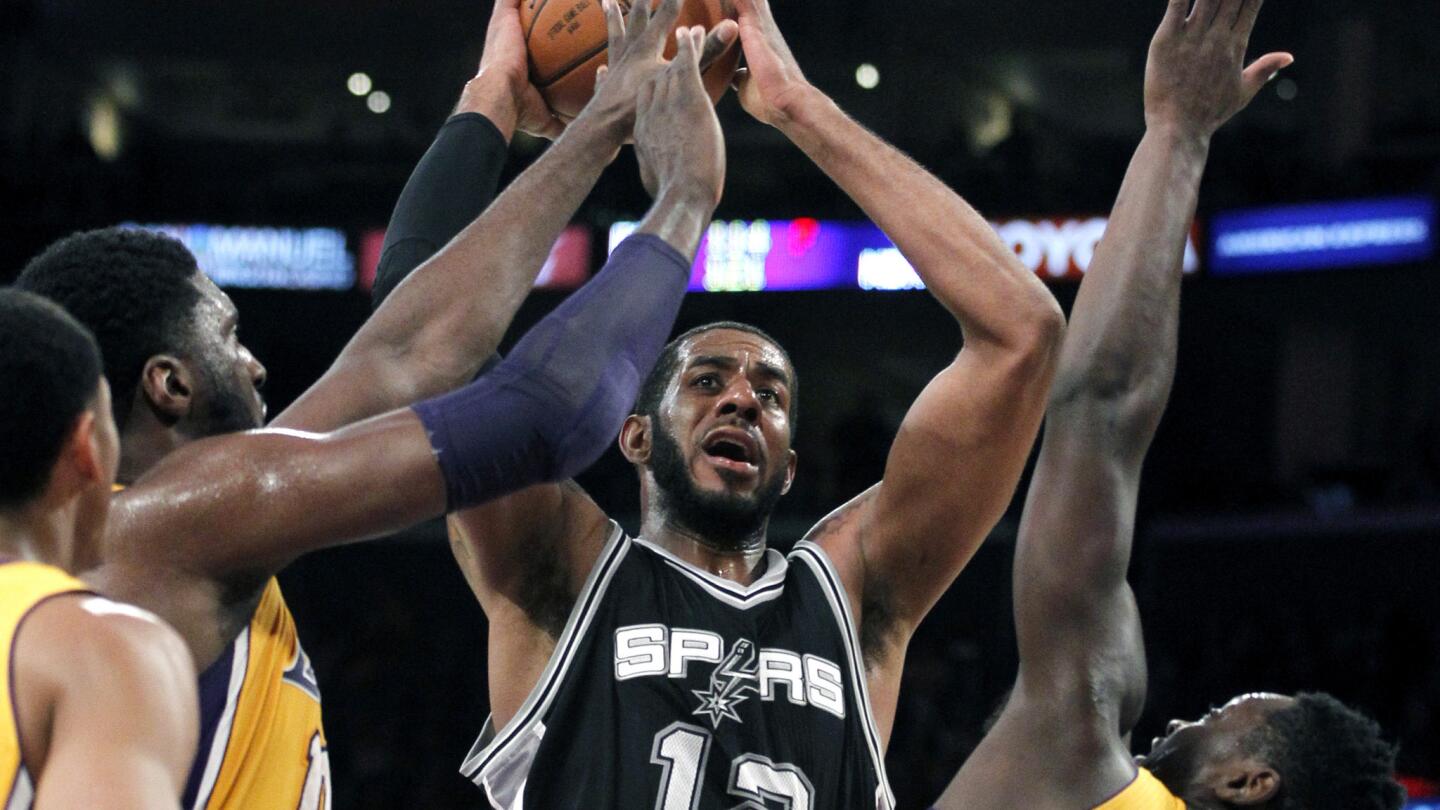 LaMarcus Aldridge, Roy Hibbert, Julius Randle