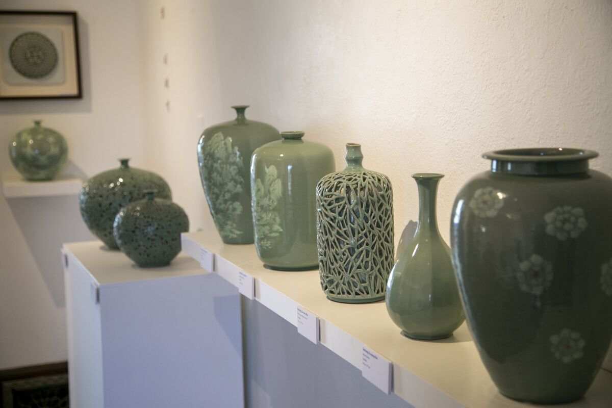 "Story of a Thousand Years" features Korean Goryeo celadon ceramics.