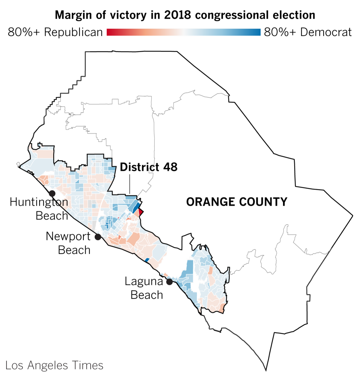 Chasing the Midterm Blue Wave in Orange County