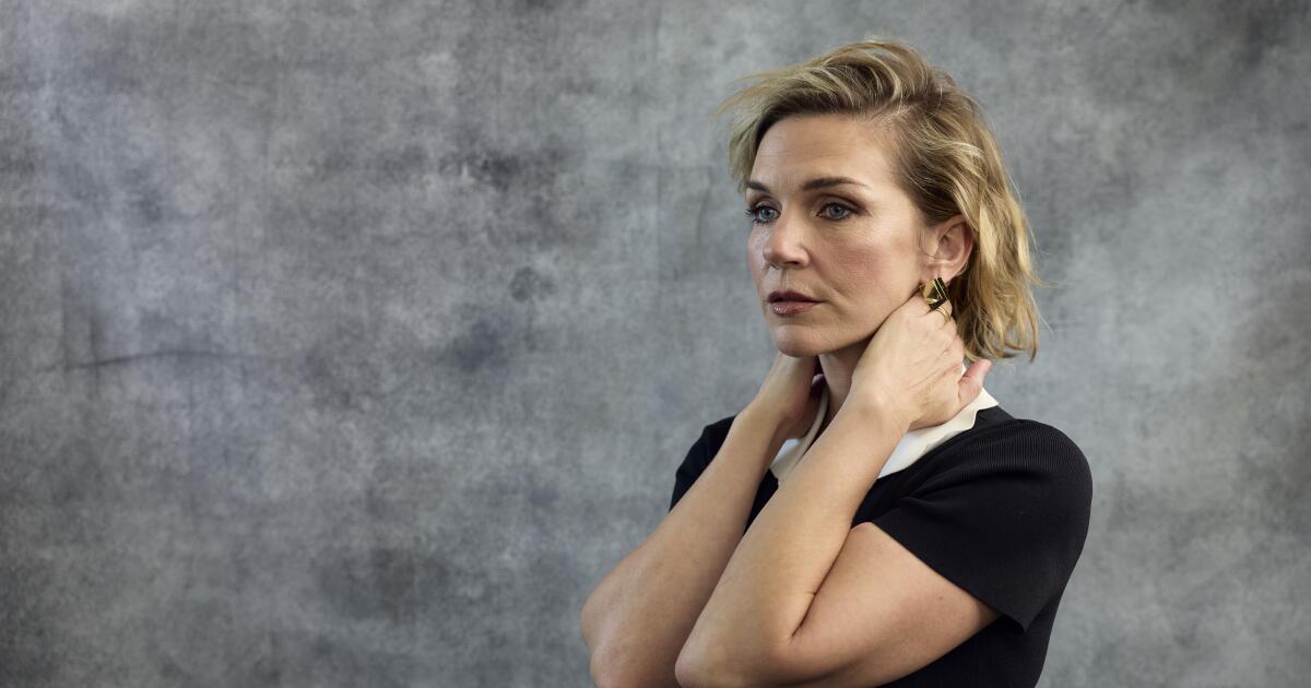 Rhea Seehorn celebrates her 'Pluribus' Emmy nomination as she waits to hear about Carol and the atom bomb