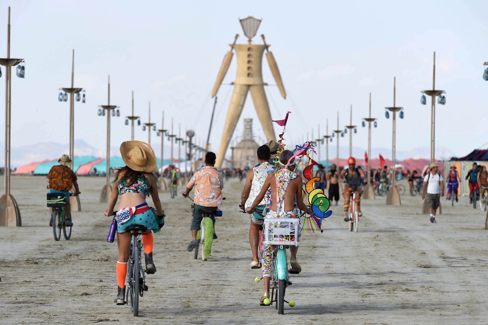 Burning Man Festival Woman