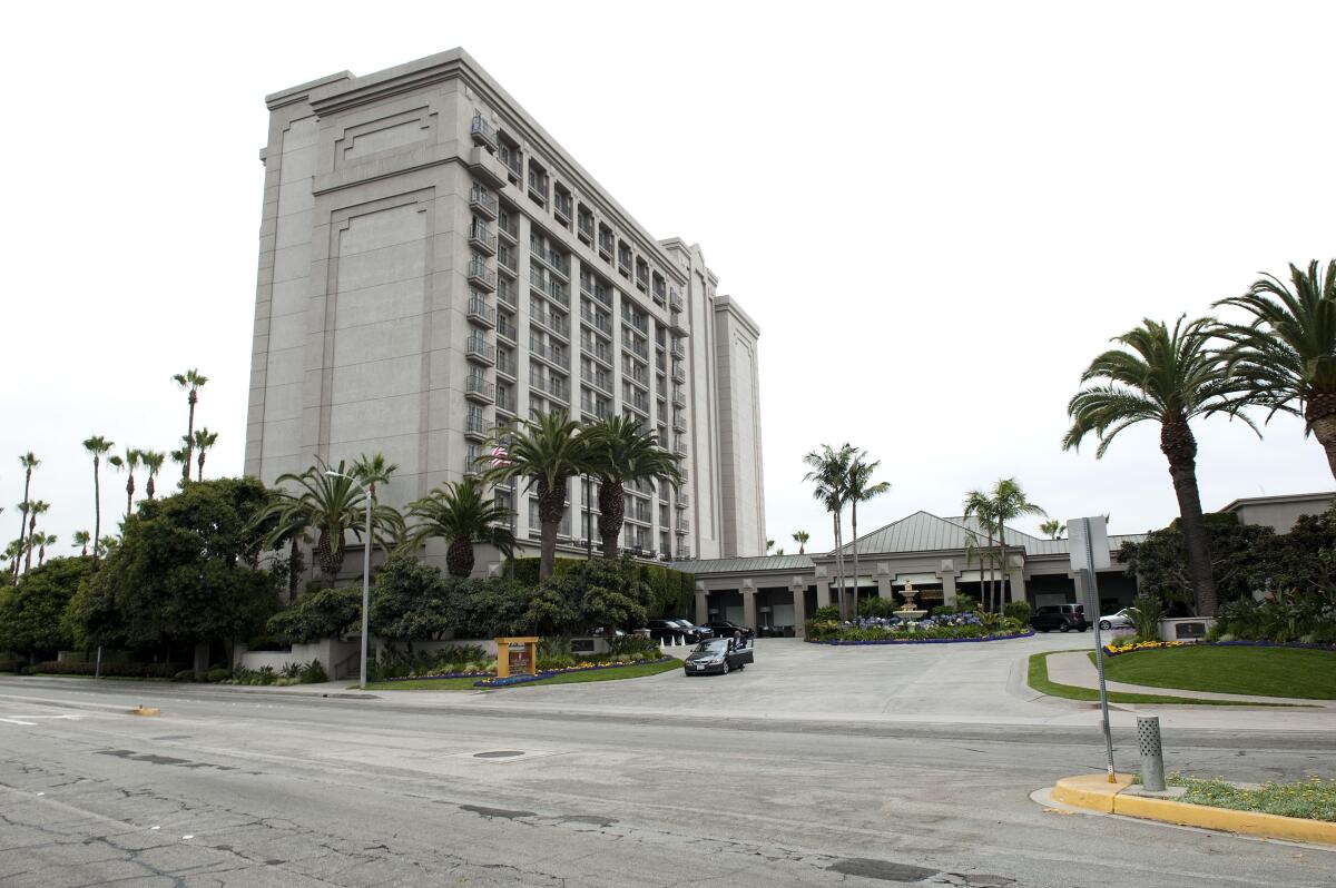 The Ritz-Carlton Hotel in Marina Del Rey