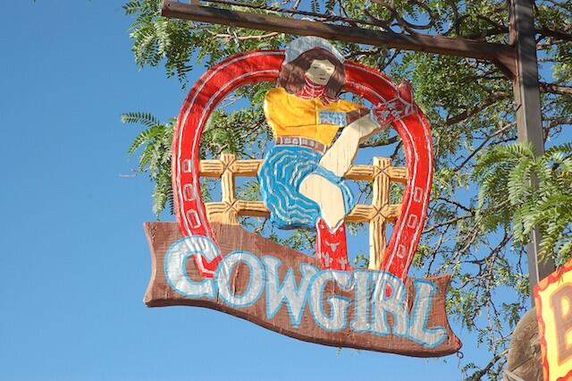 Cowgirl BBQ Restaurant in Santa Fe, N.M. Photo taken 2010.