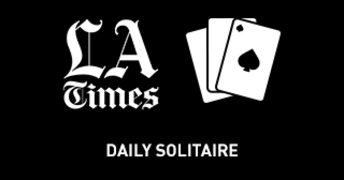 Solitaire Daily Challenges - Los Angeles Times