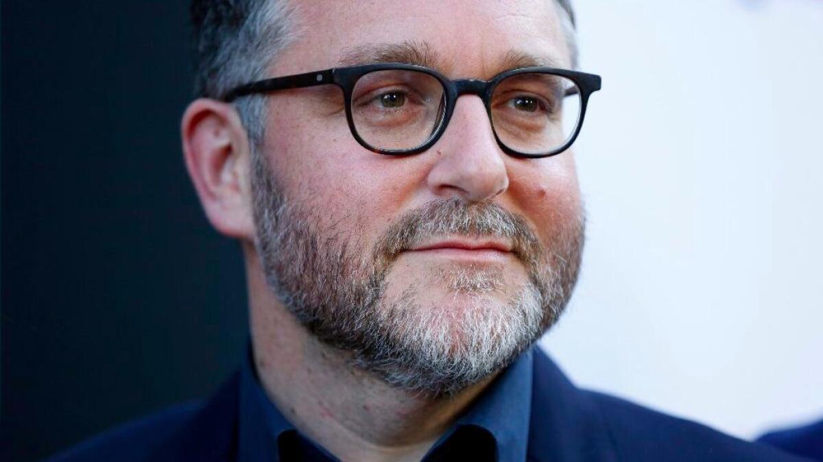 "The Book of Henry" director Colin Trevorrow on the red carpet.