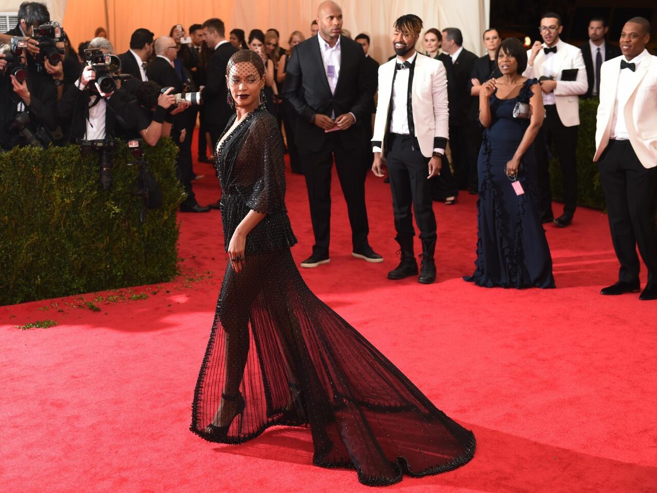 Beyonce at the Met Gala 2014