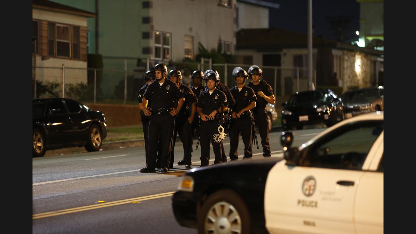 LAPD shooting in South L.A.