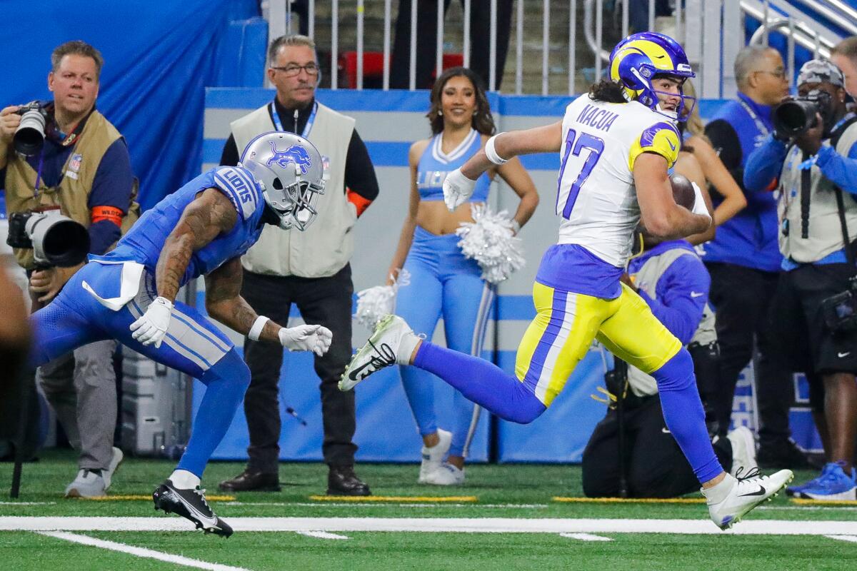 Rams' 24-23 playoff loss to the Detroit Lions by the numbers - Los ...