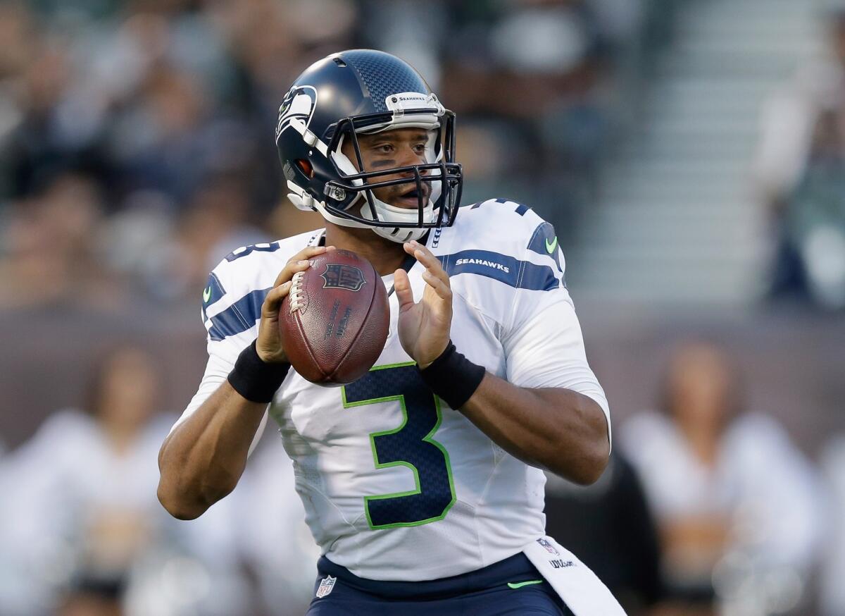 Russell Wilson led the Seahawks to record of 13-3 last season en route to Seattle's first Super Bowl victory in franchise history.