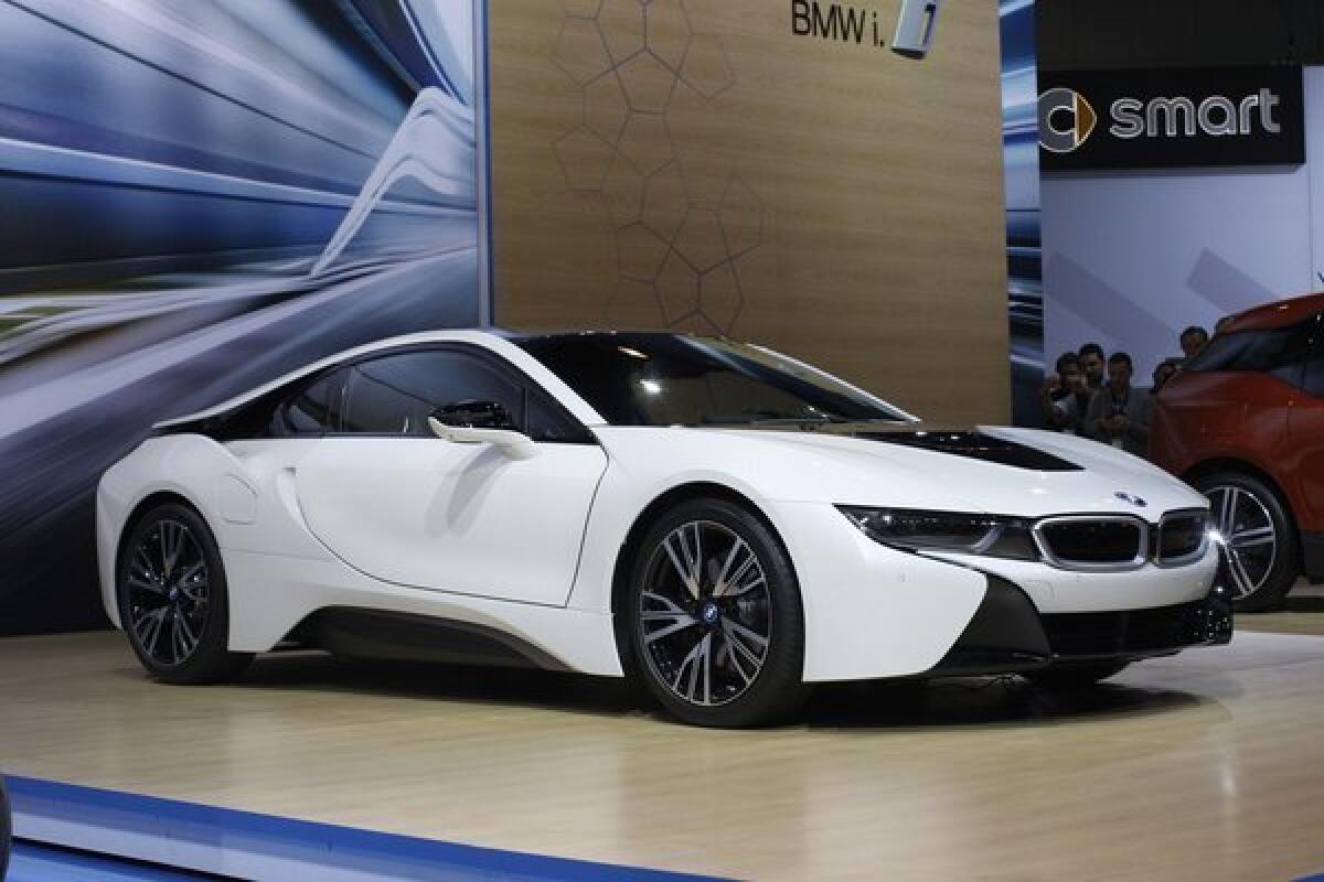 The 2014 BMW i8 will go on sale in the middle of next year and start at around $137,000.