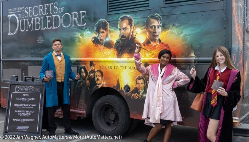 “FANTASTIC BEASTS: The Secrets of Dumbledore” food truck
