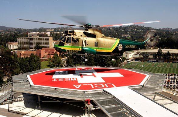 Helicopter, Ronald Reagan UCLA Medical Center