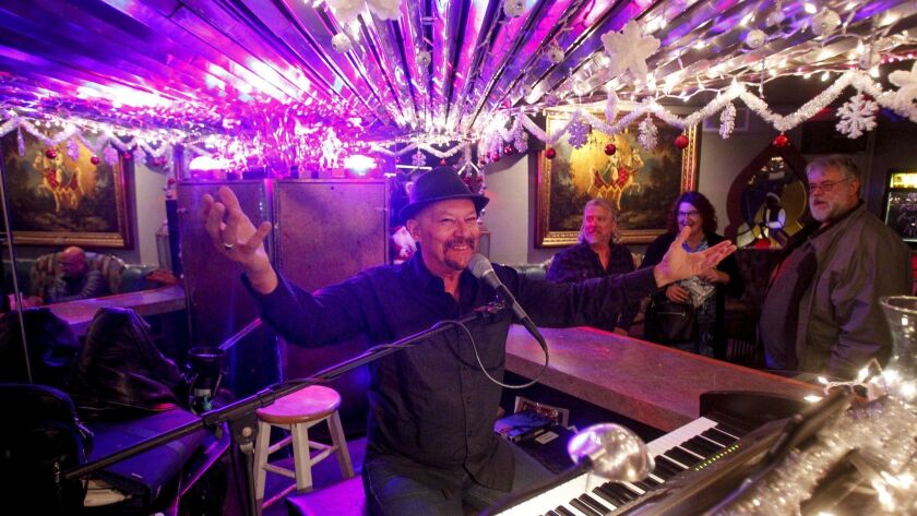 After performing off and on since 1987, pianist Kenny Ard plays for the last time at The Caliph on Wednesday night, just a few days before the piano lounge and bar closes permanently, ending a 58-year run as one of San Diego's most iconic gay bars.