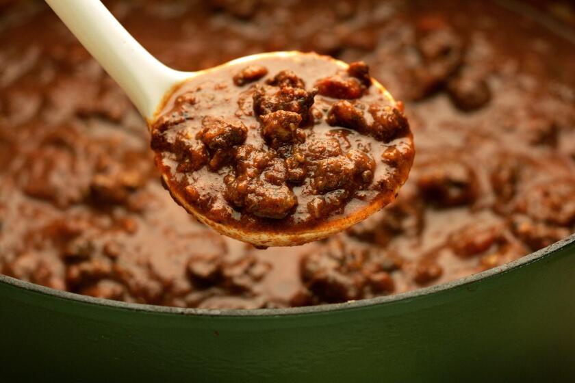 It's been called both a "bowl of blessedness" and the "soup of the Devil," and it's the stuff of legend. Recipe: Bowl of red chili