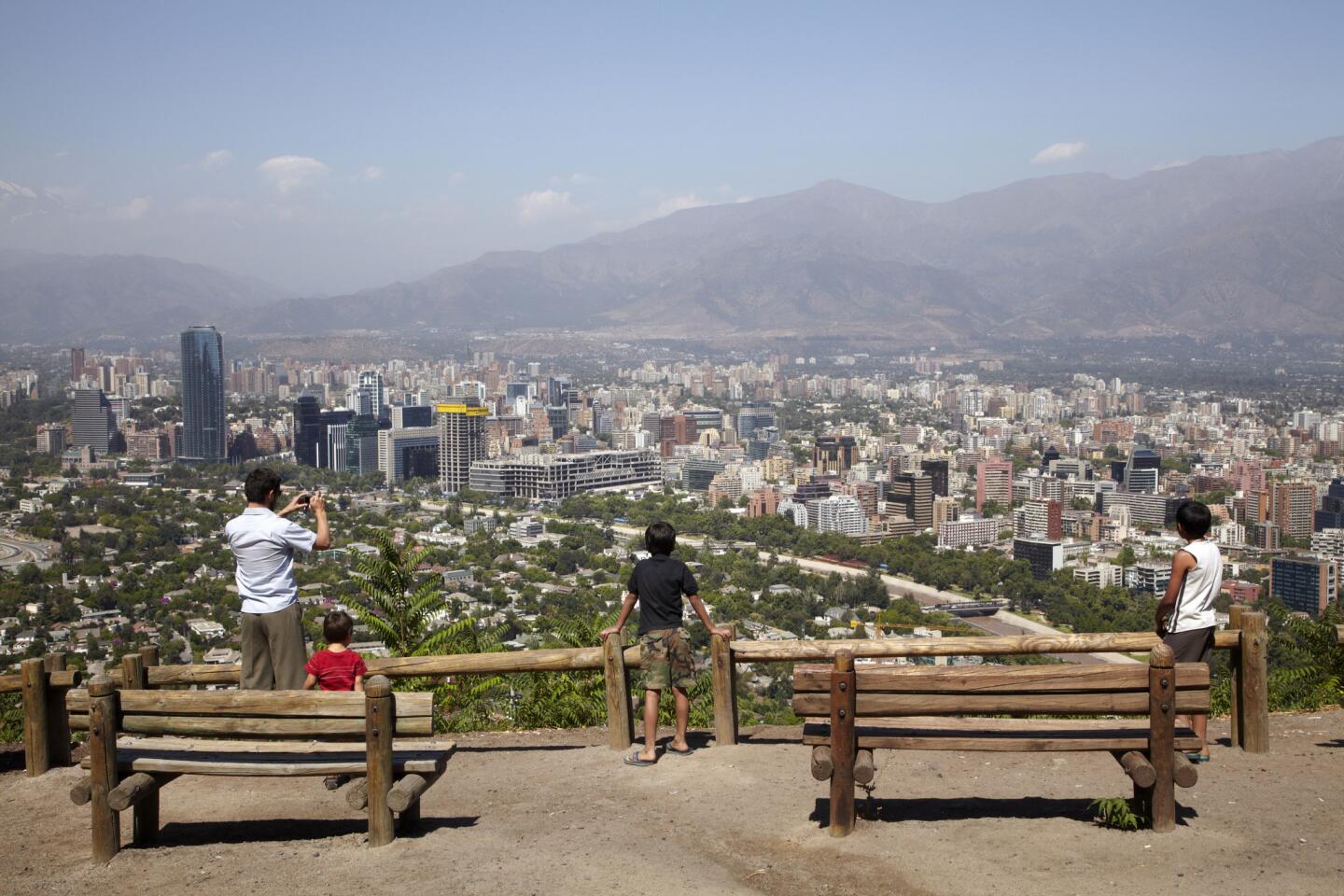 Biking in Chile