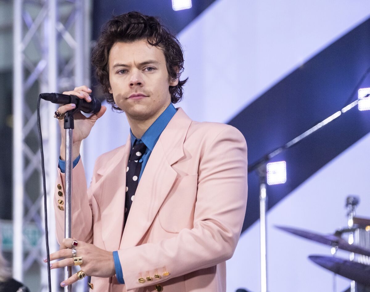 Harry Styles on the "Today" show