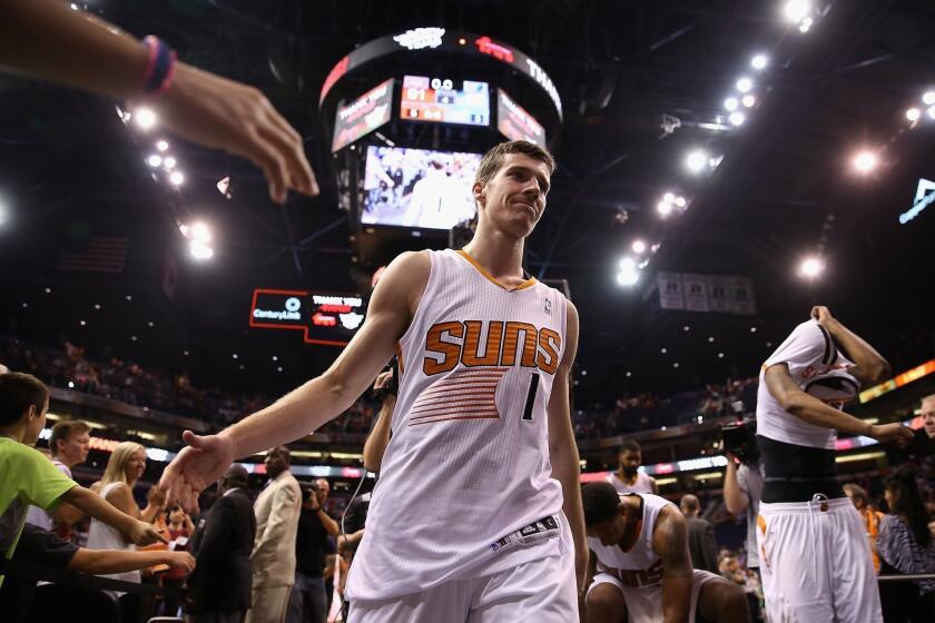 Phoenix Suns guard Goran Dragic has been named the NBA's most improved player.
