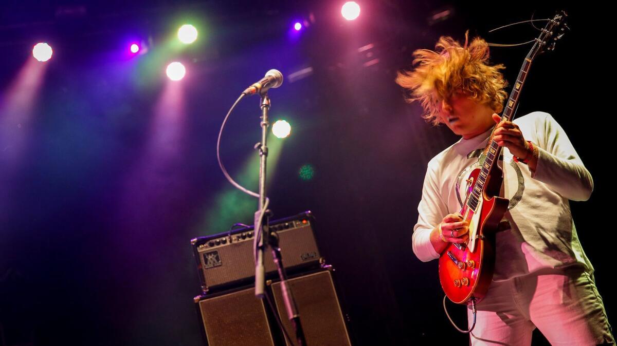 Indie rocker Ty Segall returns to the Teragram Ballroom in downtown L.A.