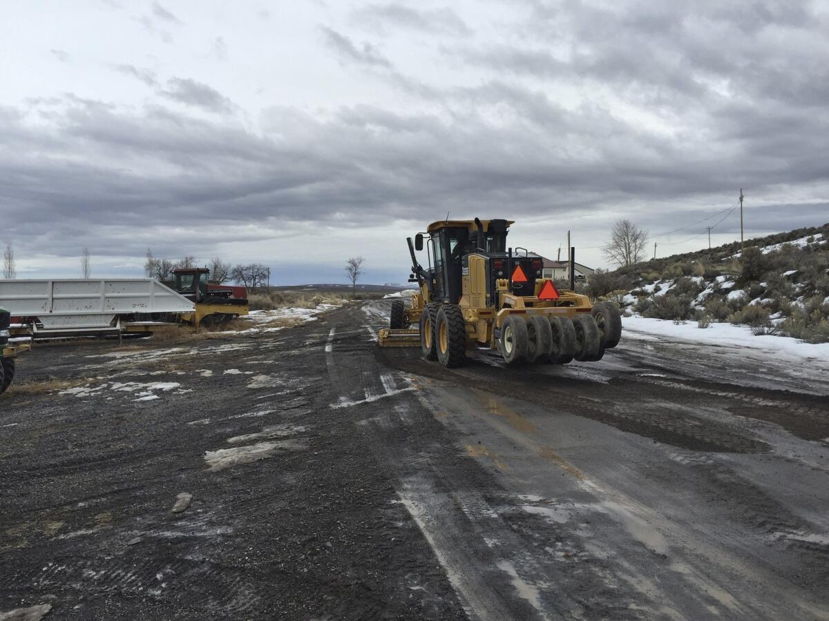 An armed group has occupied the Malheur National Wildlife Refuge in Oregon since Jan. 2. The bulldozing of a road and other activities may put the militants in violation of federal archeological law.