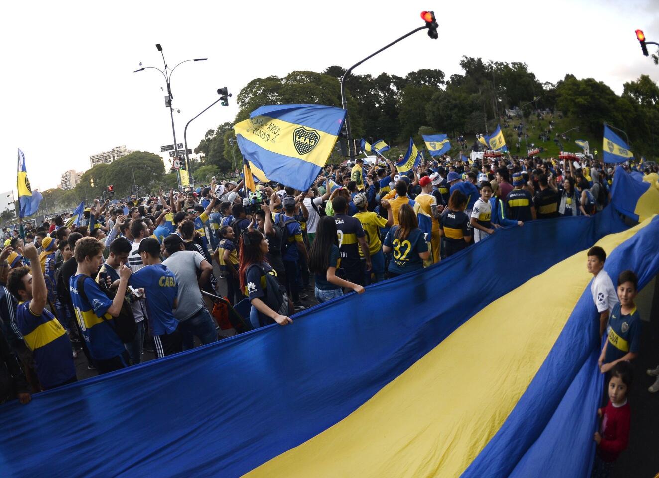 Boca en al Bombonera