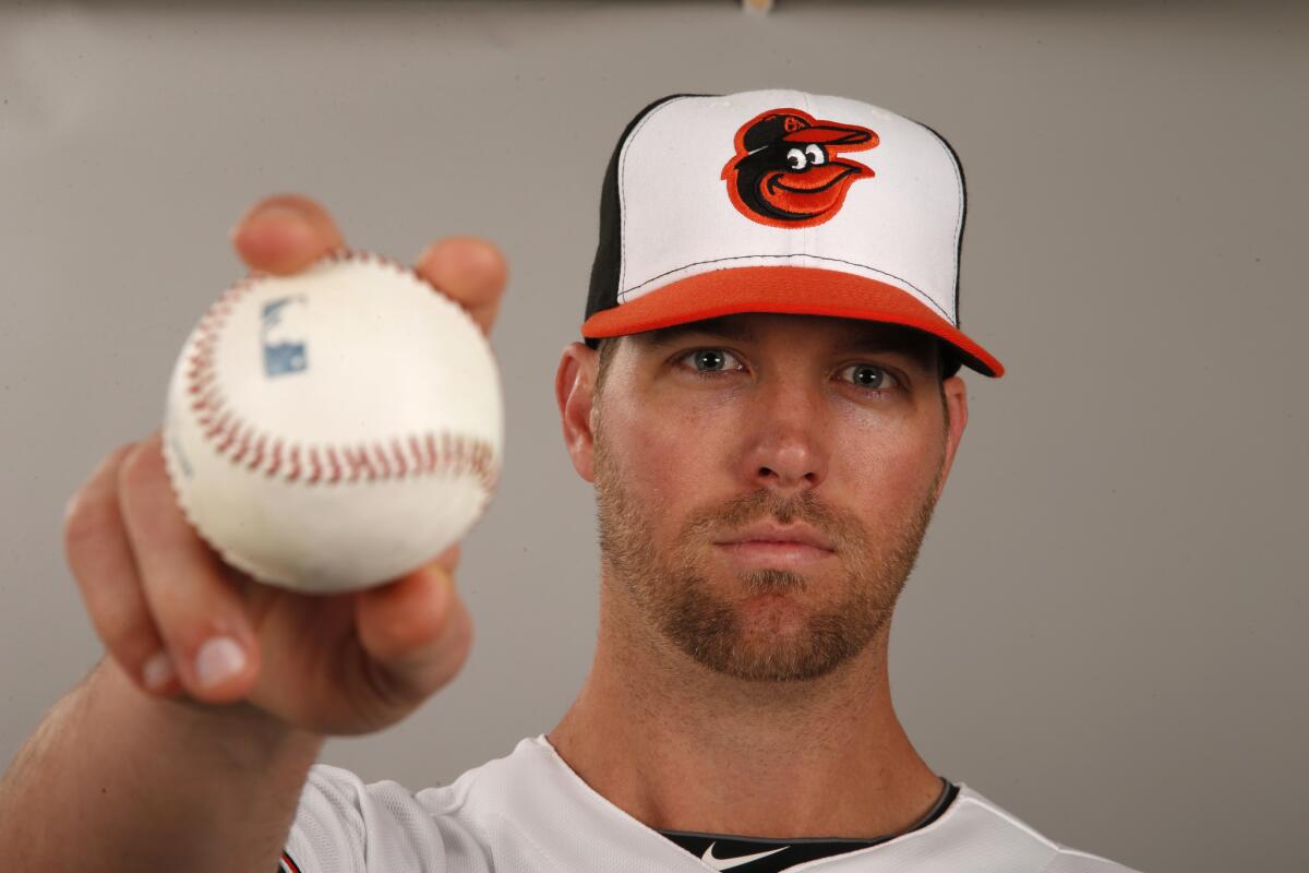The Dodgers last week acquired reliever Ryan Webb from the Baltimore Orioles, only to release him days later.