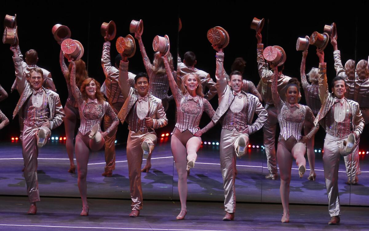 'A Chorus Line' at the Hollywood Bowl.