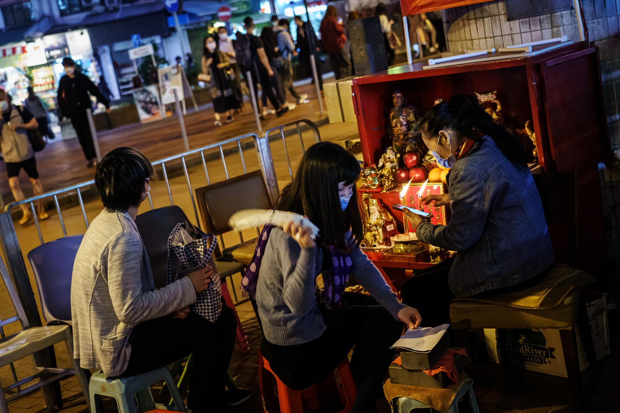 Causeway Bay district of Hong Kong