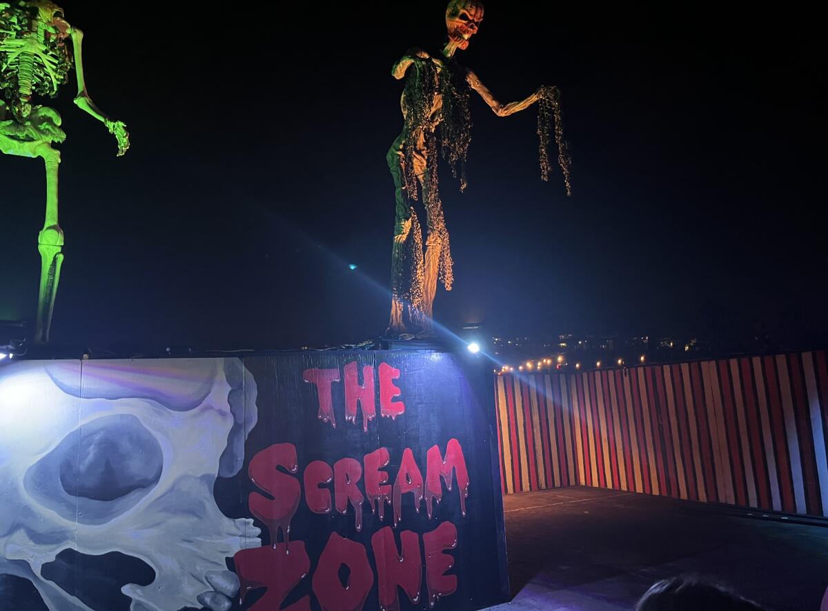 The Del Mar Fairgrounds transforms into "Scaregrounds" each fall.