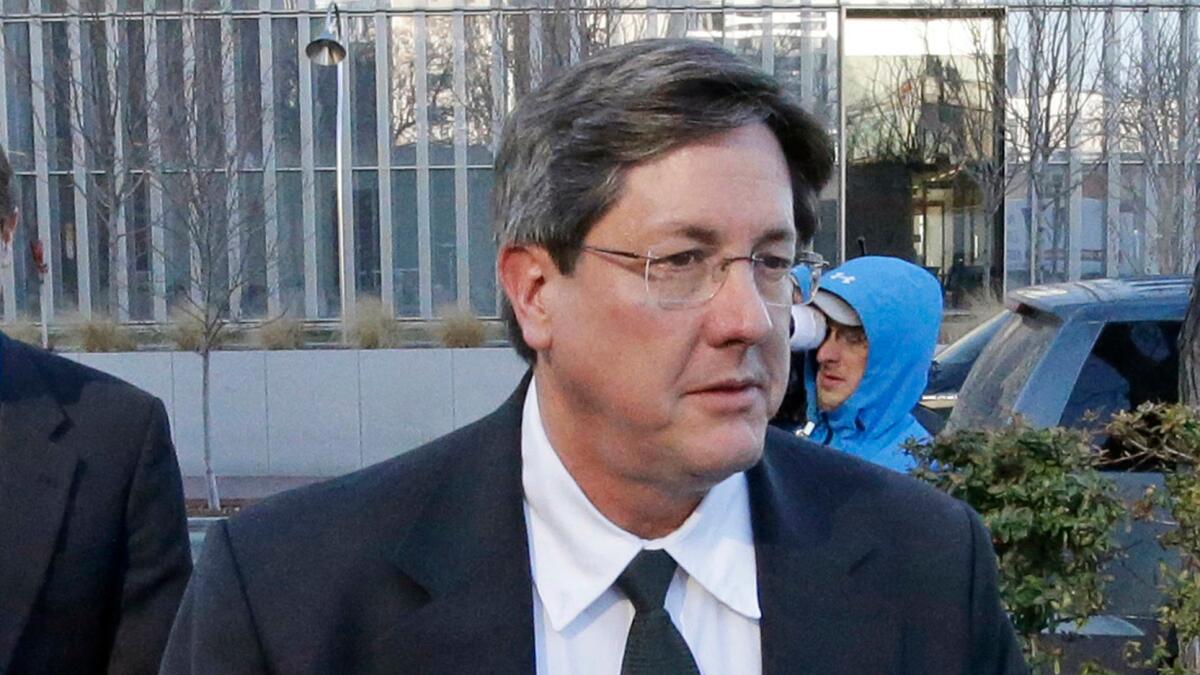 Lyle Jeffs leaves the federal courthouse in Salt Lake City in 2015. Federal prosecutors accuse Jeffs of food stamp fraud.