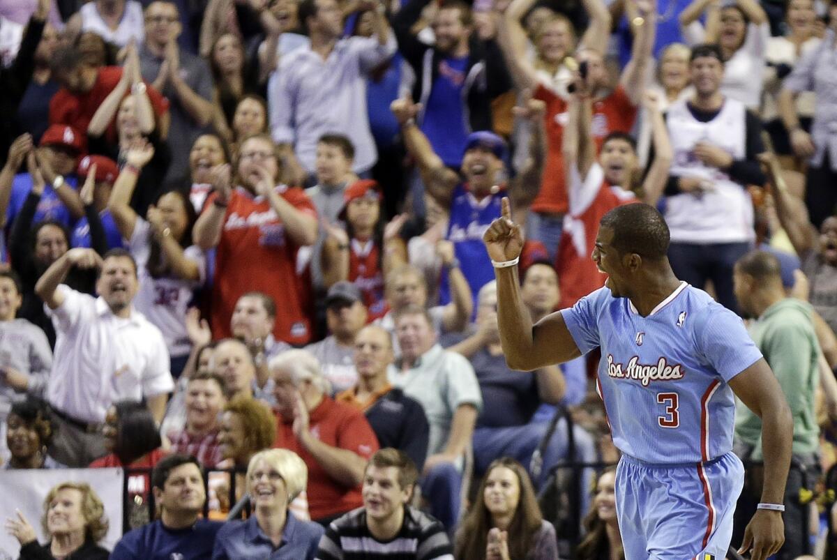 Clippers point guard Chris Paul believes his team has the talent to reach the Western Conference finals.