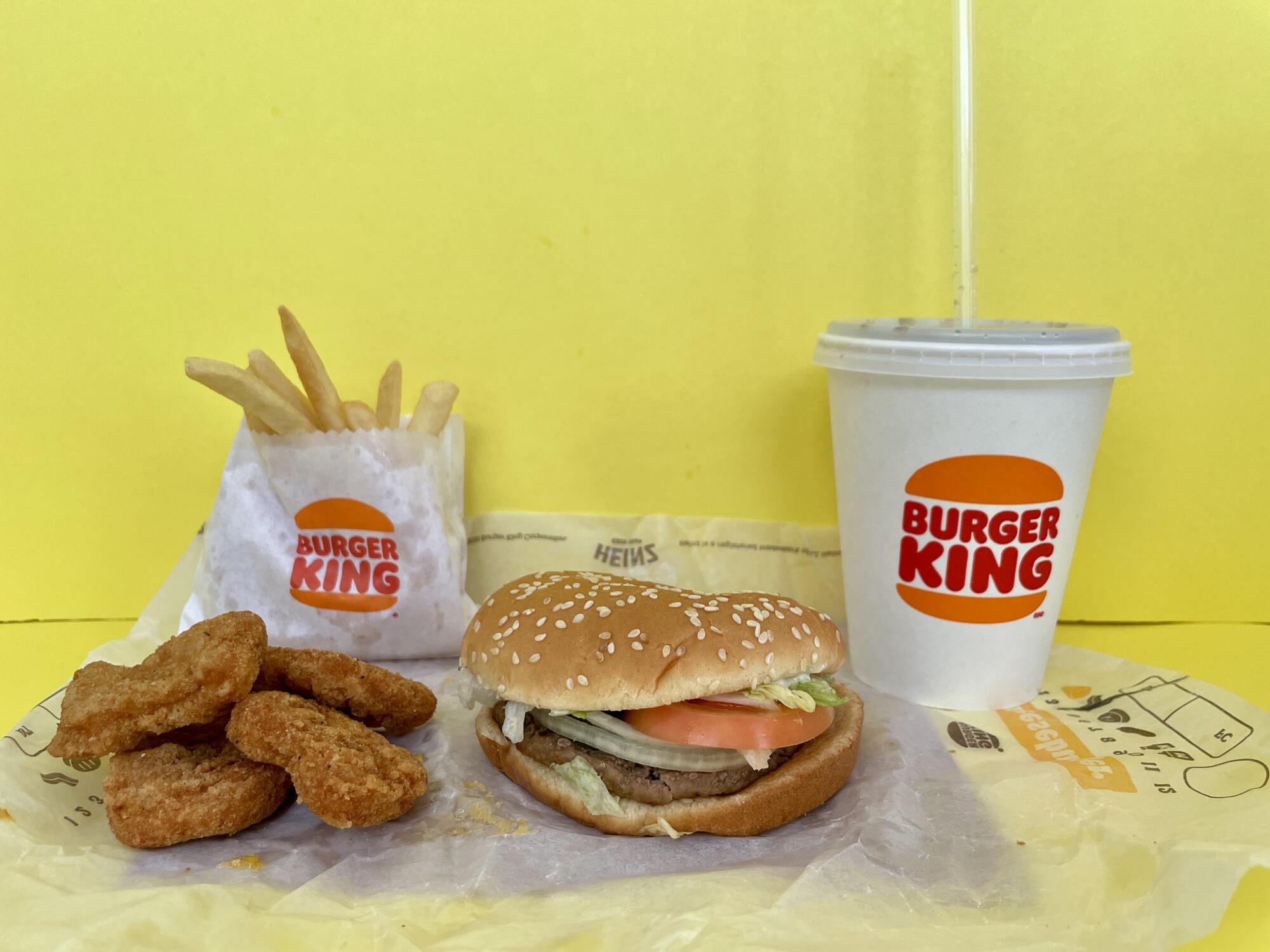 Burger King $5 Your Way meal 
