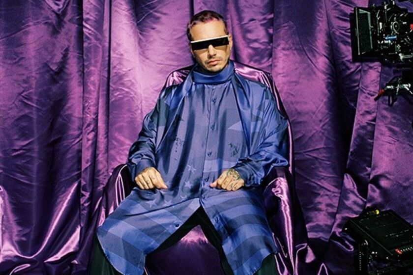 Una imagen reciente del cantante J Balvin.