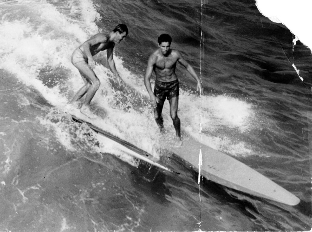 Construction of the Long Beach Breakwater ended surfing in the area
