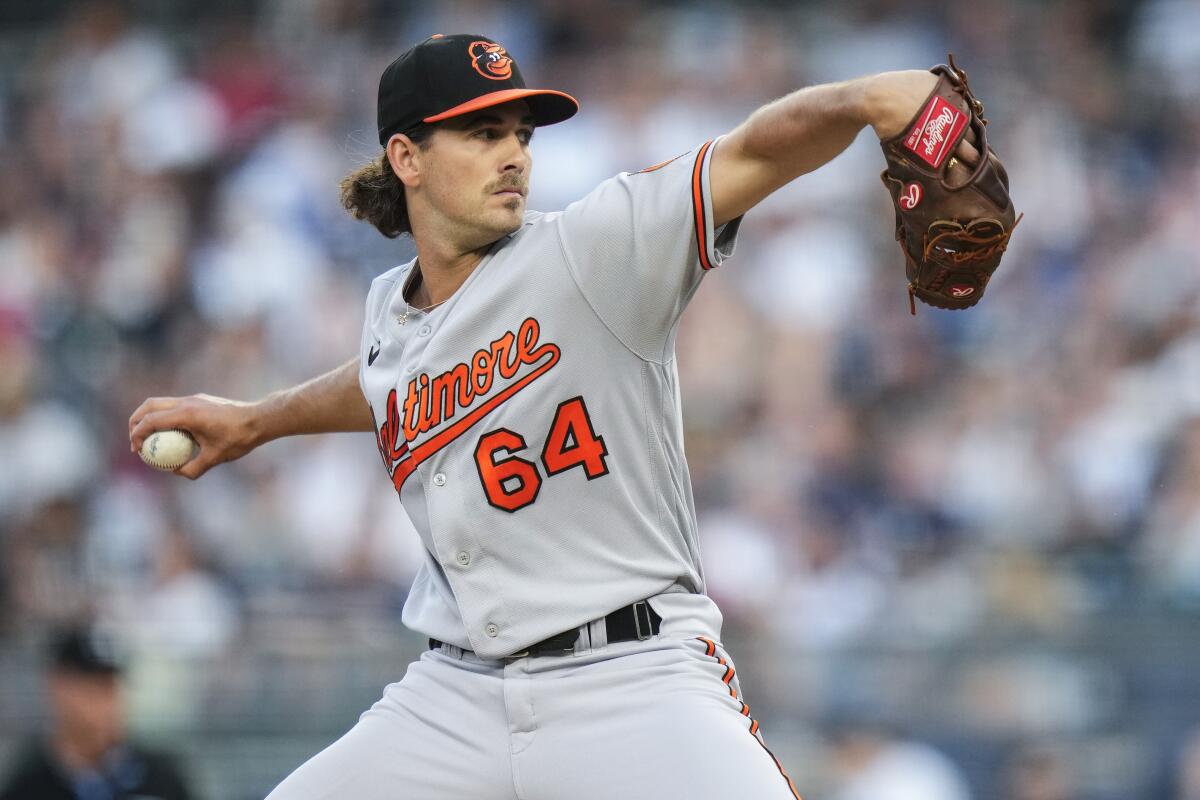 Cowser a hit in his MLB debut as Kremer pitches the scuffling Orioles past  the Yankees 6-3 - The San Diego Union-Tribune