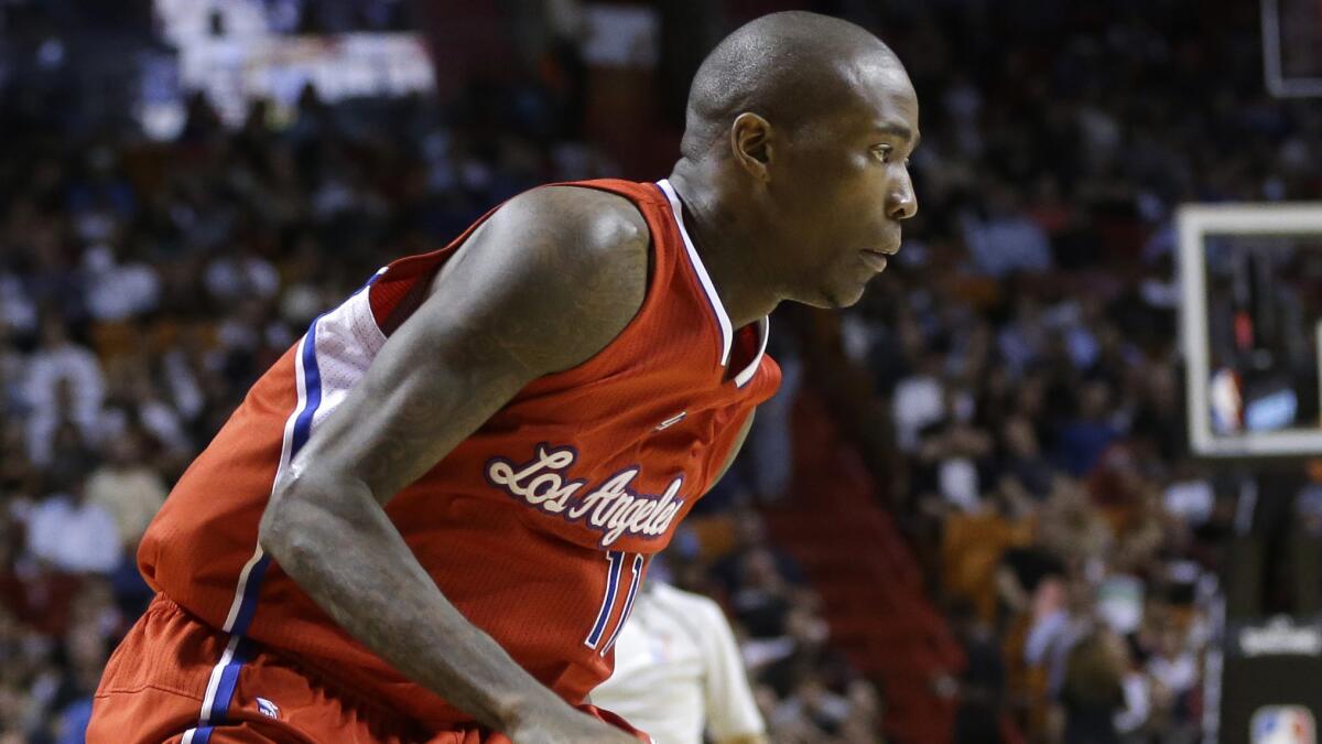Clippers guard Jamal Crawford dribbles the ball during a win over the Miami Heat on Nov. 20.