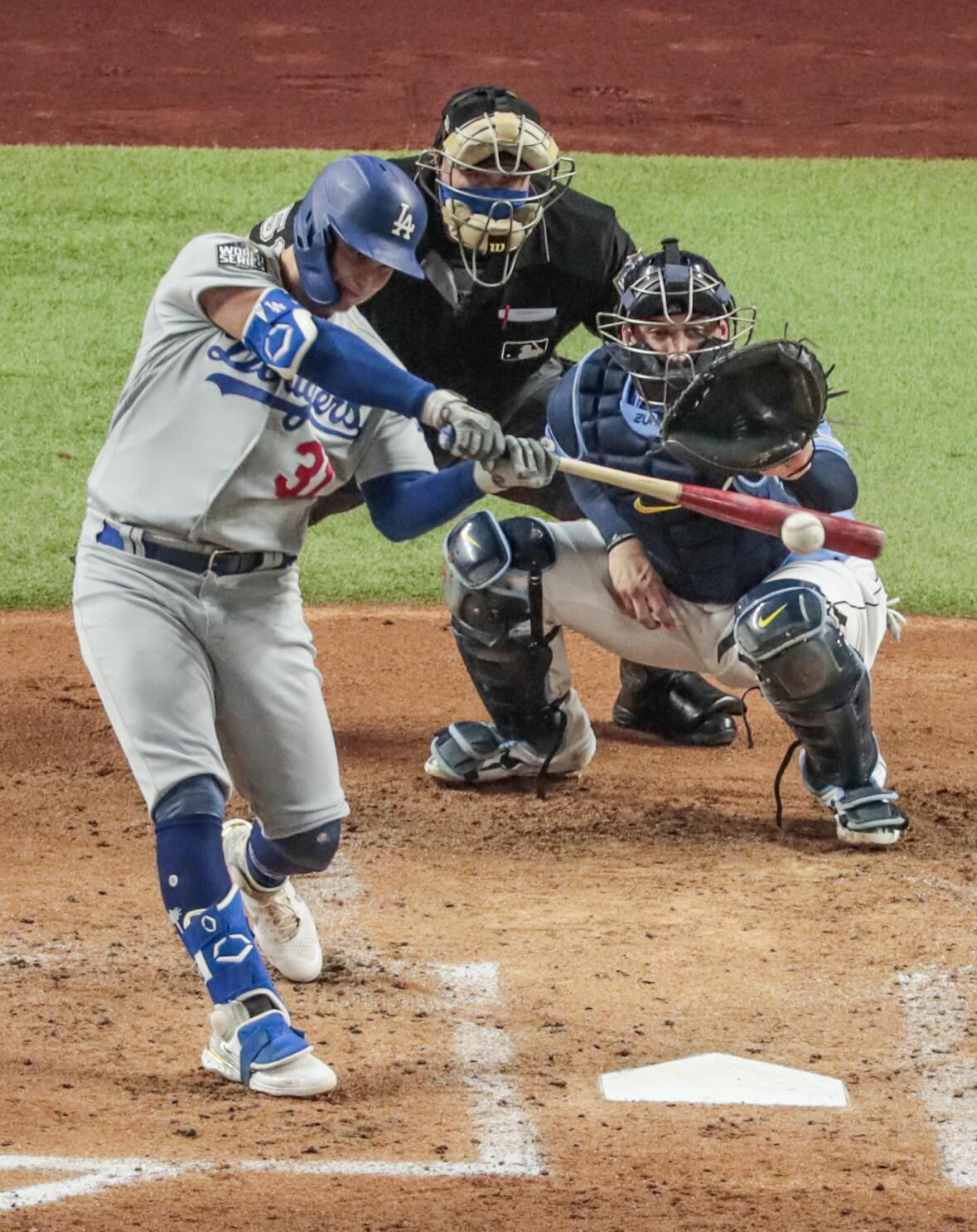 Photos: Joc Pederson hits home run as Braves play Rays