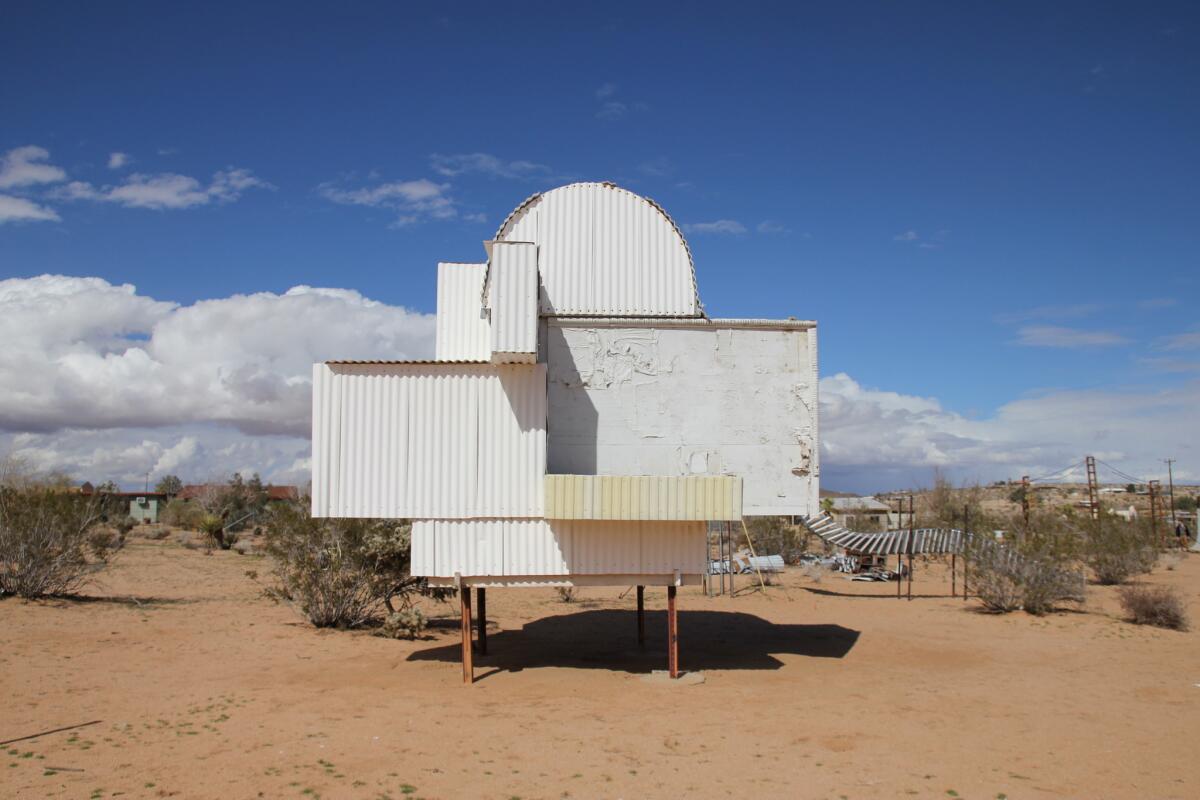 Noah Purifoy's old desert compound in Joshua Tree is a wonderland look at the artist's assemblage works -- such as "Ode to Frank Gehry."
