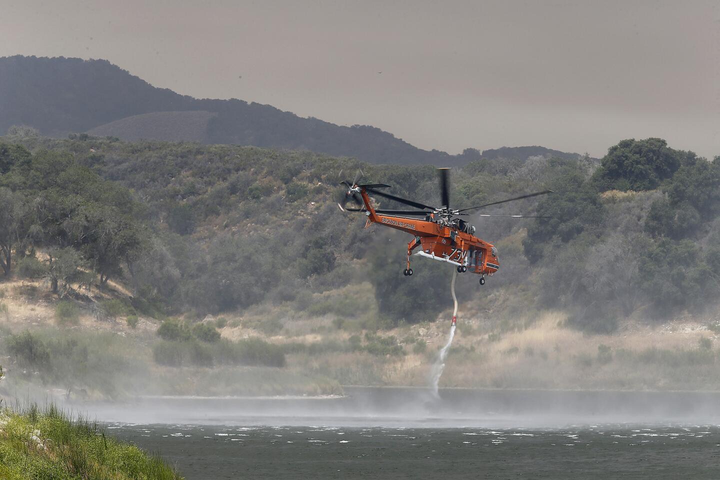 Wildfires across California