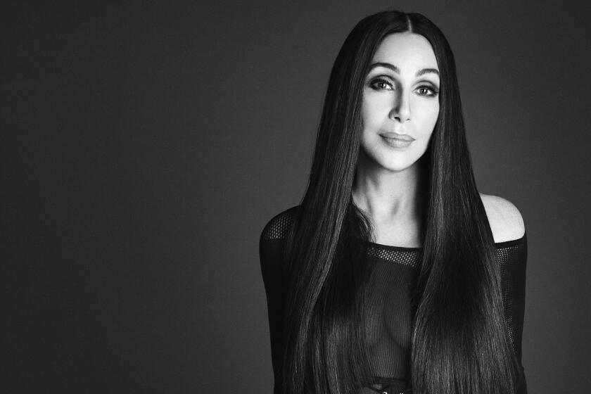 A photograph of Cher for a Q&A with the Los Angeles Times. Credit: mert&marcus
