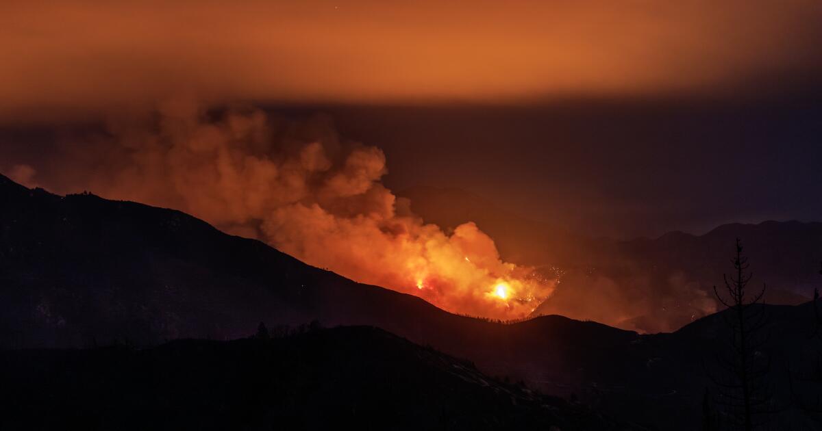 Man accused of starting the Line fire pleads not guilty