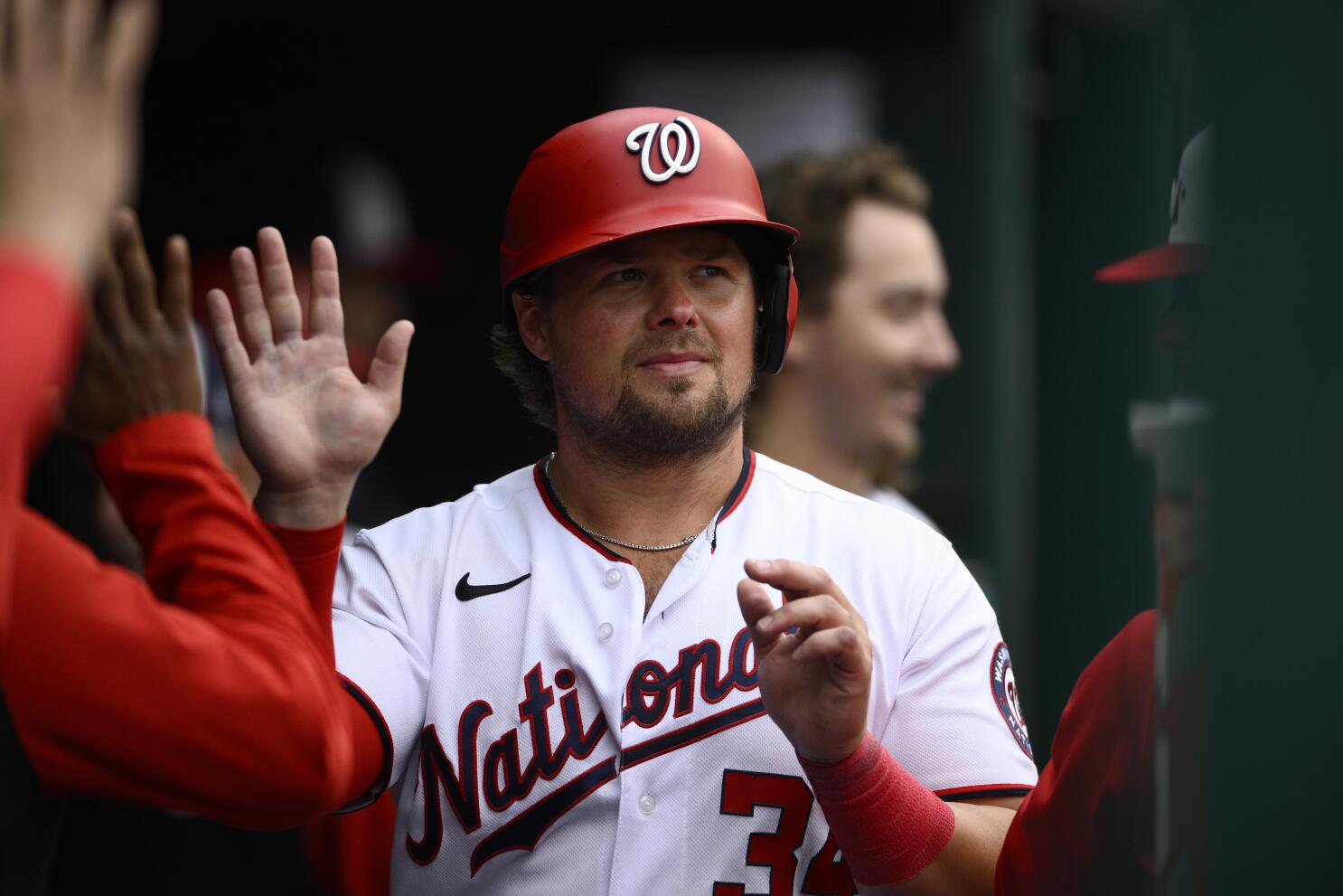 Luke Voit, Tyler Naquin join Brewers with minor league deals - The San  Diego Union-Tribune