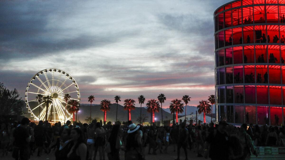 The Sun sets at the Coachella Valley Festival, but there's more music going on in the spring.