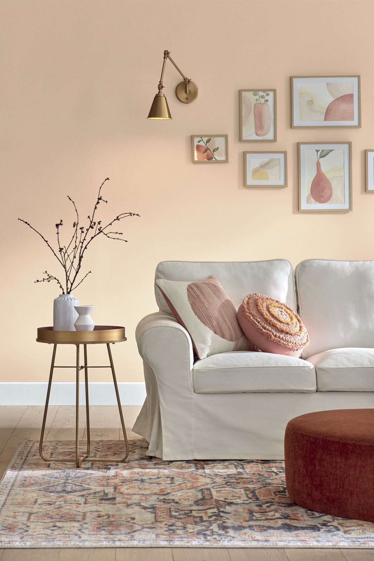 Sunset Curtains is the Valspar 2022 Color of the Year chosen as the best for Aries.