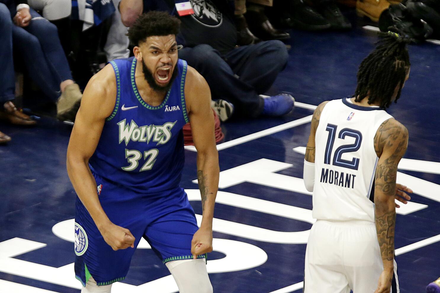 Timberwolves Anthony Edwards and Karl Anthony-Towns showdown?
