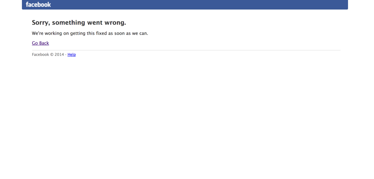Facebook has been experiencing problems Friday morning that have made it inaccessible for some users.