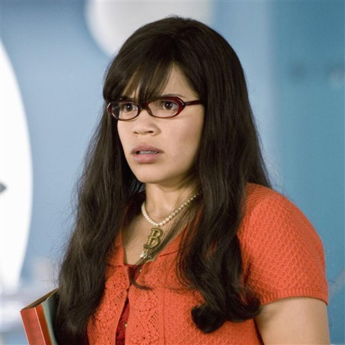 In this image released by ABC, America Ferrera is shown as Betty Suarez in the comedy series "Ugly Betty." (AP Photo/ABC, David Giesbrecht)