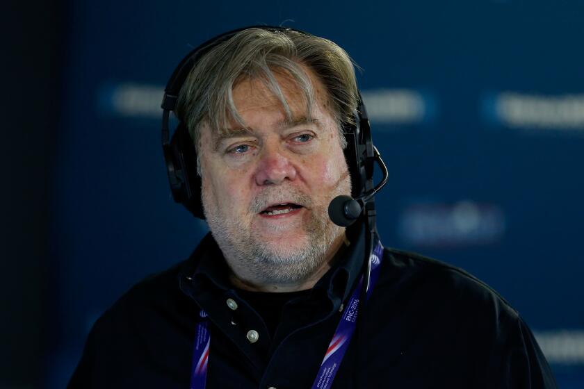 Stephen K. Bannon is chief executive of Donald Trump's presidential campaign.