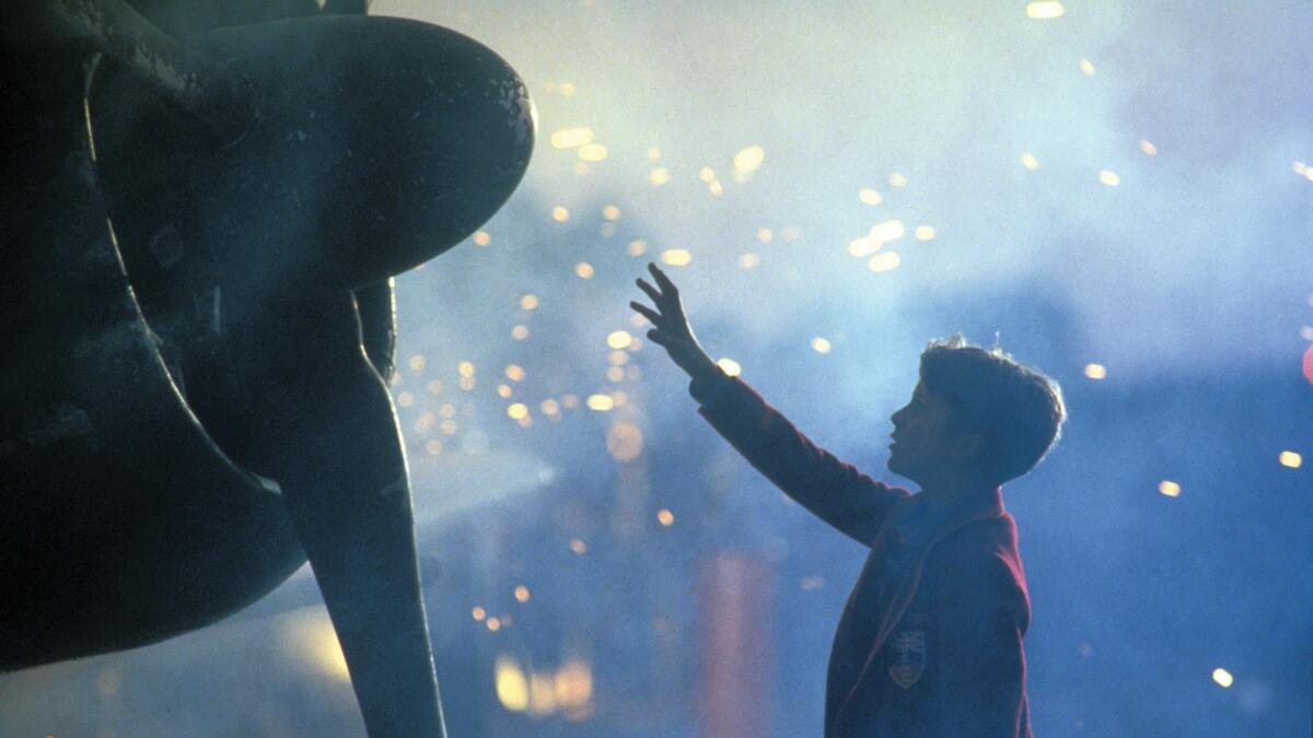 Christian Bale in the 1987 Steven Spielberg film "Empire of the Sun."