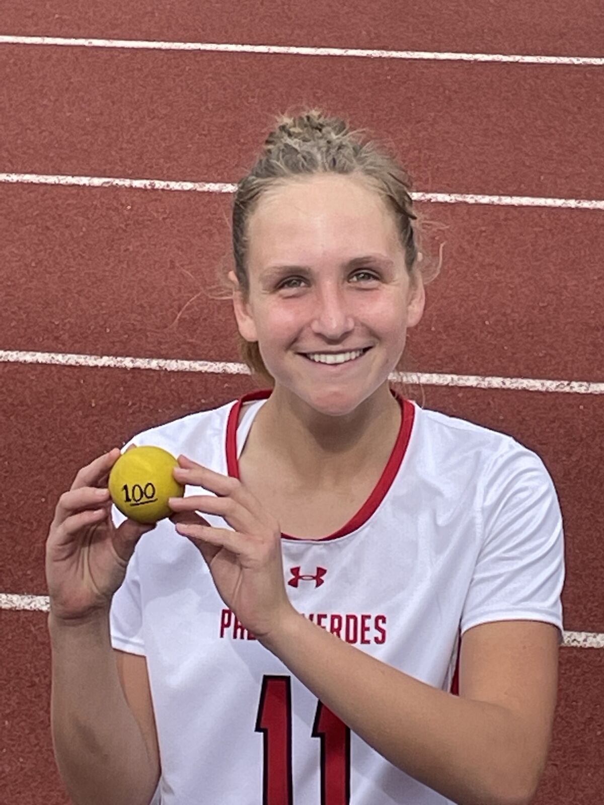 Riley Padian of Palos Verdes has surpassed 100 goals in her lacrosse career.