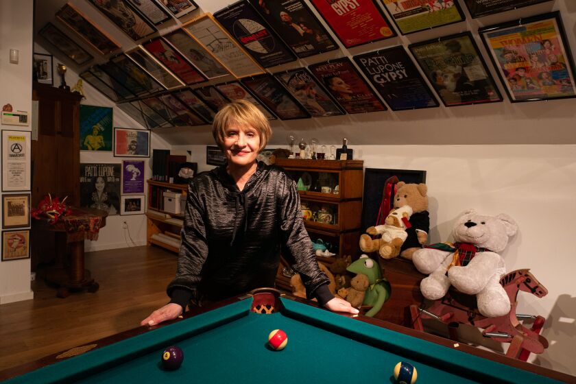Patti LuPone at home
